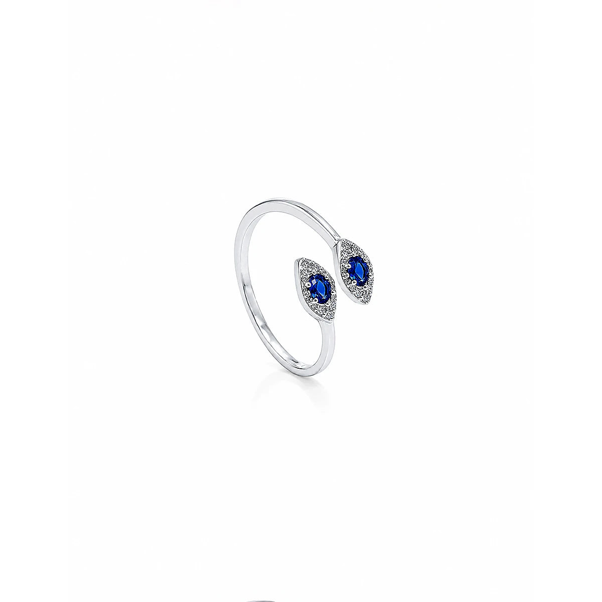 Azure Marquise Open Ring