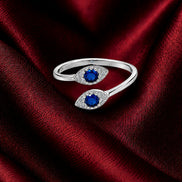 Azure Marquise Open Ring