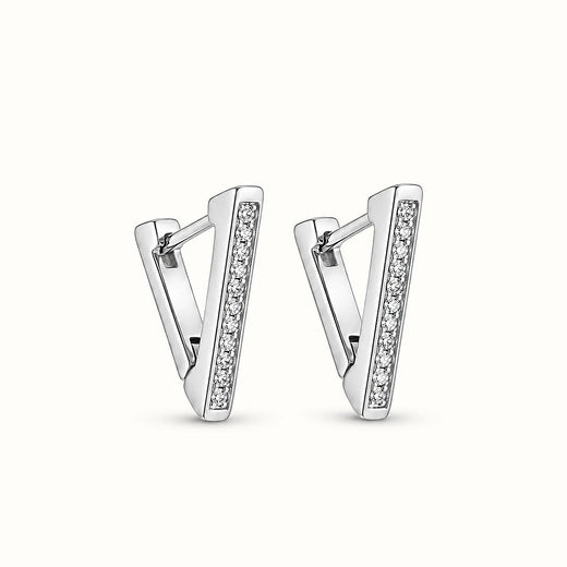 Vertex Huggie Hoops