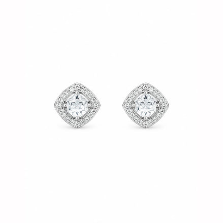 Auréa Heart Halo Stud Earrings